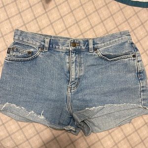 Vintage Ralph Lauren Jean shorts.